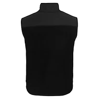 Gilet zippé en polaire Sherpa Cascade Eco pour homme, noir, Cutter & Buck, Clemson Tigers
