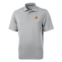 Polo recyclé Virtue Eco Pique gris Cutter & Buck pour homme, grandes tailles, des Tigers de Clemson