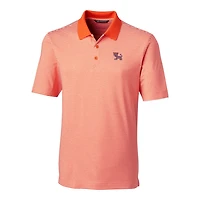 Men's Cutter & Buck Orange Clemson Tigers Big Tall Forge Tonal Stripe Stretch Polo