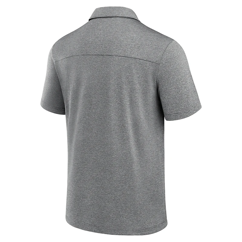 Men's Fanatics Charcoal Clemson Tigers Performance Polo