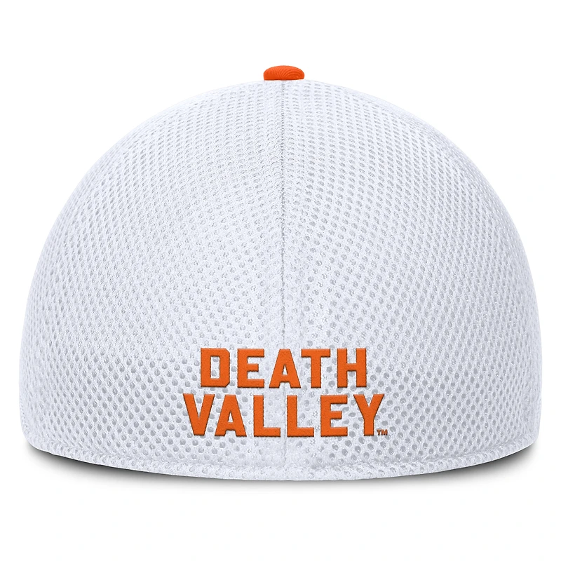 Casquette Trigger Flex gris chiné pour homme des Clemson Tigers