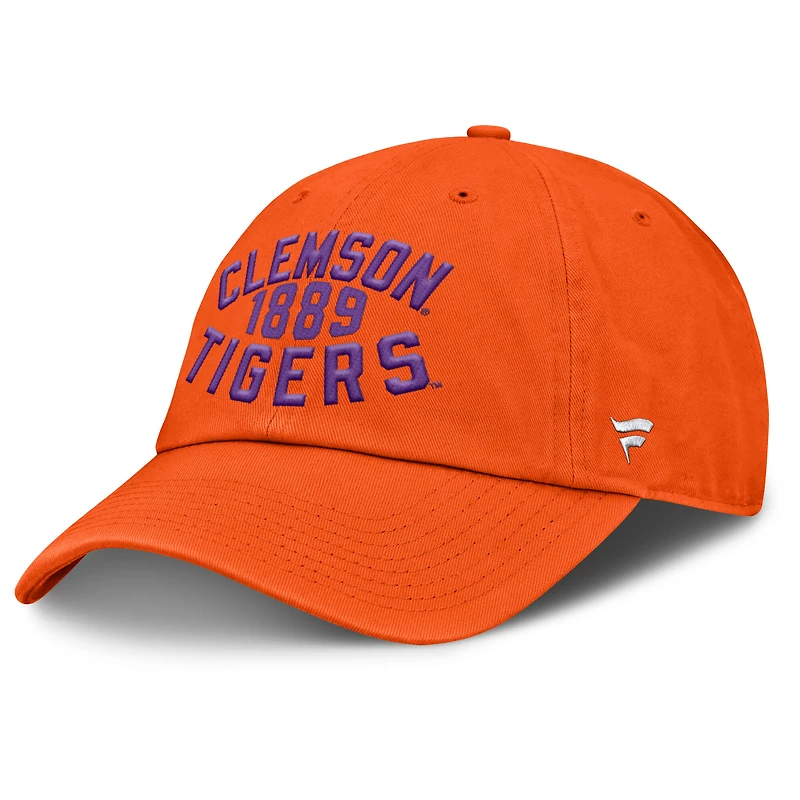 Casquette ajustable Archer orange Clemson Tigers Fanatics pour homme