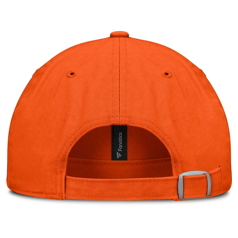 Men's Fanatics Orange Clemson Tigers Archer Adjustable Hat