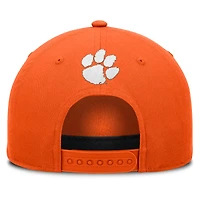 Casquette ajustable en corde pour balle fausse Fanatics Orange Clemson Tigers pour hommes