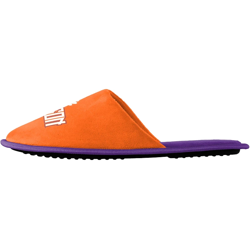 Men's FOCO Clemson Tigers Scuff Slide Slippers