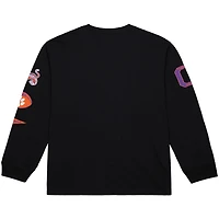 Men's Mitchell & Ness Black Clemson Tigers Training Camp Long Sleeve T-Shirt