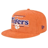 Casquette Snapback 9FIFTY Display Orange Clemson Tigers de New Era pour homme