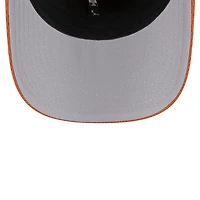 Men's New Era Orange Clemson Tigers Patched 9SEVENTY Stretch-Snap Adjustable Hat