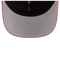 Casquette camionneur extensible à boutons-pression orange New Era Clemson Tigers Primary 9SEVENTY pour homme