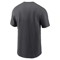 T-shirt Nike violet Clemson Tigers Primetime avec logo alternatif pour homme