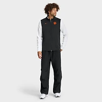 Men's Nike Black Clemson Tigers Primetime Victory Performance Full-Zip Vest