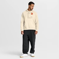 Sweat à capuche Nike Cream Clemson Tigers Campus Shadow pour homme