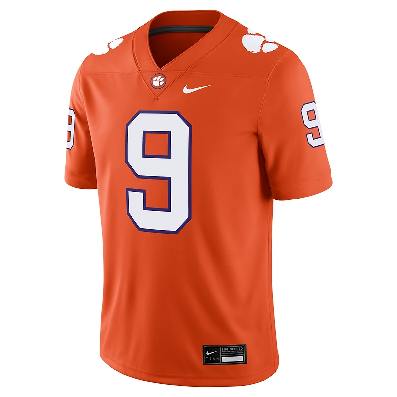 Maillot de football Nike Jake Briningstool Orange Clemson Tigers NIL pour homme