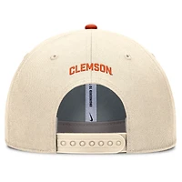 Men's Nike Natural Clemson Tigers Primetime Rise Dri-FIT Adjustable Hat