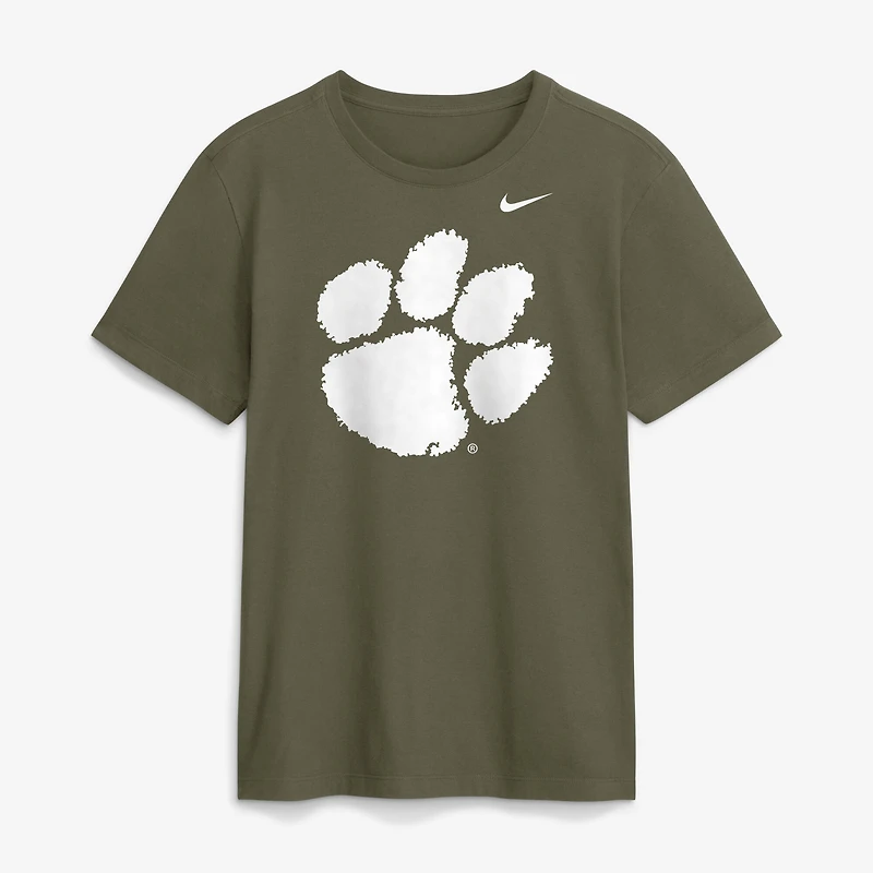 T-shirt Nike Dri-FIT olive pour homme avec logo Primetime des Tigers de Clemson