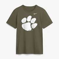 T-shirt Nike Dri-FIT olive pour homme avec logo Primetime des Tigers de Clemson