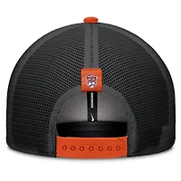 Men's Nike Orange/Black Clemson Tigers Legacy Arch Rise Performance Trucker Adjustable Hat