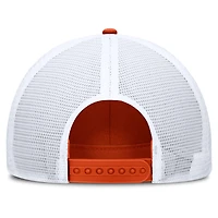 Men's Nike  Orange/White Clemson Tigers 2025 On-Field Rise Engineered Trucker Adjustable Hat