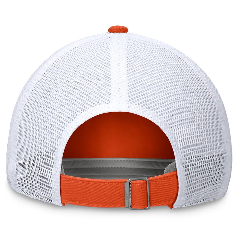 Men's Nike Orange/White Clemson Tigers Primetime Club Trucker Adjustable Hat