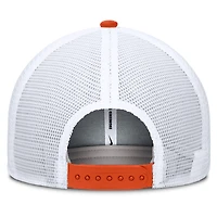 Men's Nike Orange/White Clemson Tigers Rise Primetime Performance Trucker Adjustable Hat