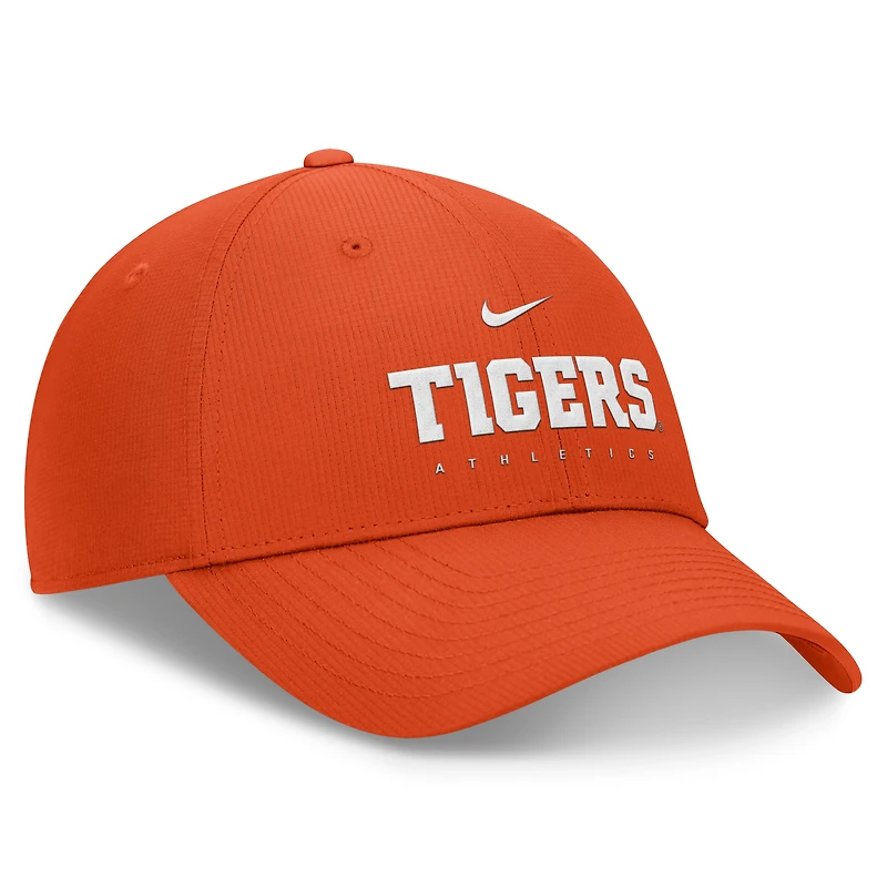 Casquette ajustable Nike Orange Clemson Tigers 2024/25 On-Field Club Performance pour homme