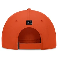 Casquette ajustable Nike Orange Clemson Tigers 2024/25 On-Field Club Performance pour homme