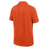 Polo tissé Nike orange Clemson Tigers 2024 pour homme