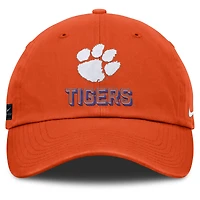 Casquette ajustable Nike orange Clemson Tigers 2025 On-Field Club pour homme