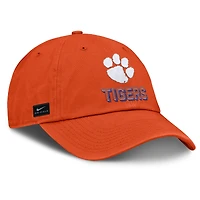 Casquette ajustable Nike orange Clemson Tigers 2025 On-Field Club pour homme