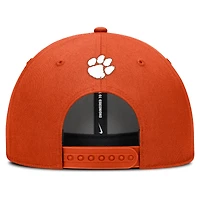 Men's Nike Clemson Tigers 2025 Sideline Rise Practice Adjustable Hat