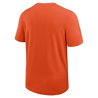 Men's Nike Orange Clemson Tigers 2025 Sideline UV Dri-FIT Coach Shirt