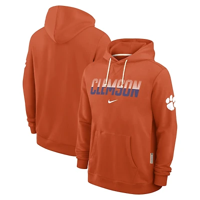 Men's Nike Orange Clemson Tigers 2026 Sideline Standard Issue Dri-FIT Hoodie