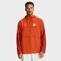 Veste à capuche Nike Orange Clemson Tigers Anorak demi-zip pour homme