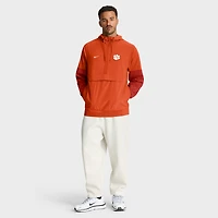 Veste à capuche Nike Orange Clemson Tigers Anorak demi-zip pour homme