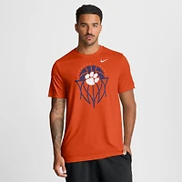 Men's Nike Orange Clemson Tigers Basketball Icon Legend Dri-FIT T-Shirt