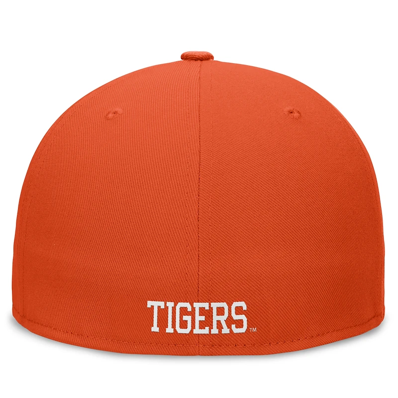 Men's Nike Orange Clemson Tigers Legacy True Fitted Hat