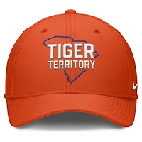 Men's Nike Orange Clemson Tigers Local Swoosh Flex Hat