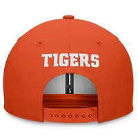 Casquette Snapback Nike Orange Clemson Tigers On-Field Pro Bill pour homme