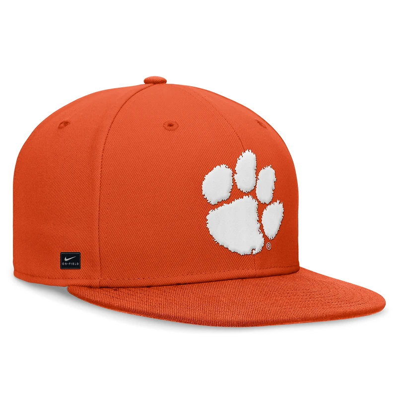 Men's Nike Orange Clemson Tigers On-Field Pro Fitted Hat