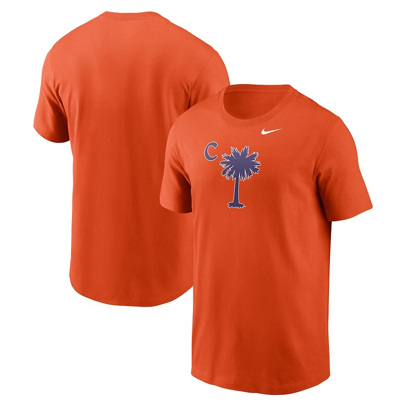 T-shirt Nike Palmetto blanc pour homme des Tigers de Clemson