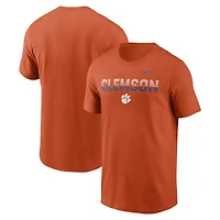 T-shirt Nike orange Clemson Tigers Primetime Kinetic pour homme
