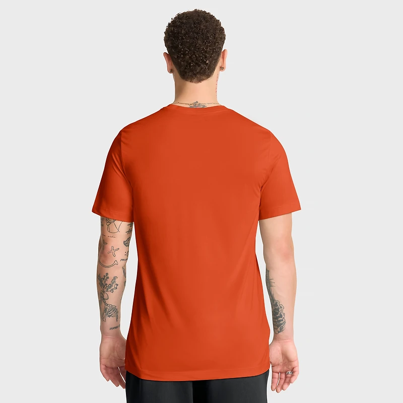 Men's Nike Orange Clemson Tigers Primetime Legend Football Icon Dri-FIT T-Shirt