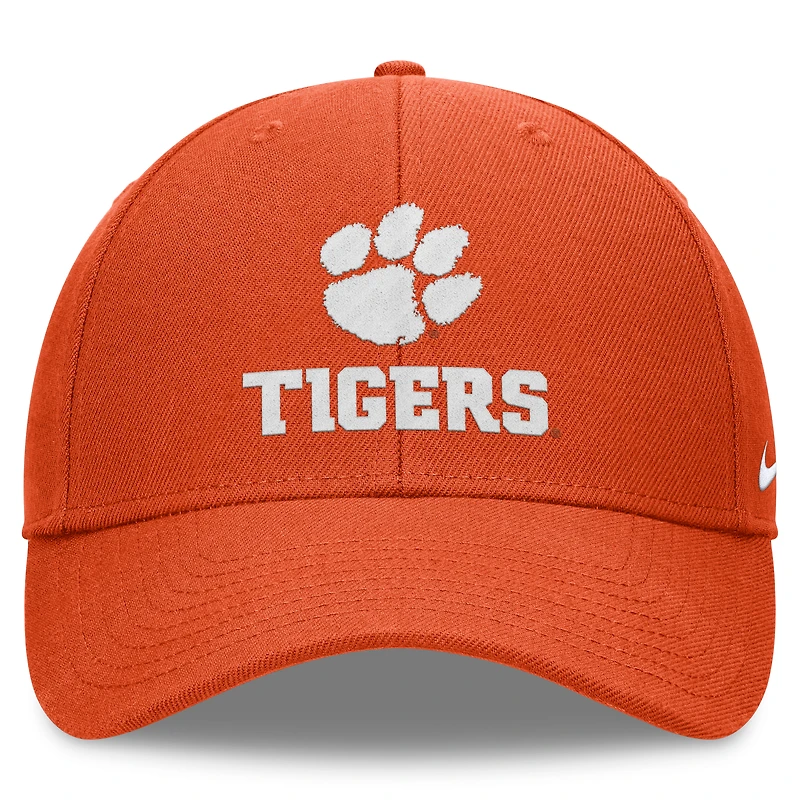 Men's Nike Orange Clemson Tigers Primetime Rise Adjustable Hat