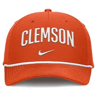 Men's Nike Orange Clemson Tigers Rise Campus Adjustable Hat