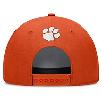 Casquette ajustable Nike Orange Clemson Tigers Rise Campus pour homme