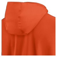 Men's Nike Orange Clemson Tigers Sideline Coaches Lightweight Quarter-Zip Jacket