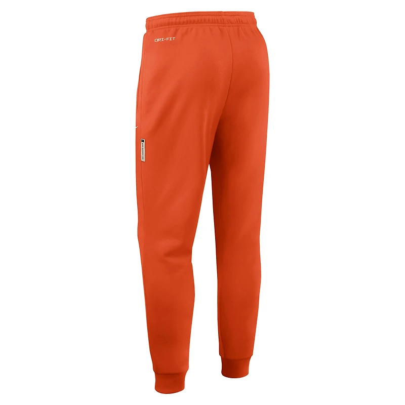 Men's Nike Orange Clemson Tigers Sideline Standard Issue Dri-FIT Taper Pants
