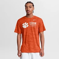 Men's Nike Orange Clemson Tigers Sideline Velocity Dri-FIT T-Shirt