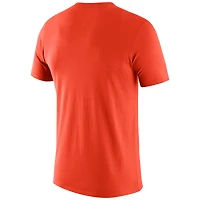 T-shirt de performance coupe slim Nike Orange Clemson Tigers Softball Drop Legend pour homme