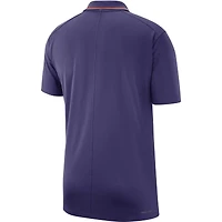 Men's Nike Purple Clemson Tigers 2023 Coaches Performance Polo